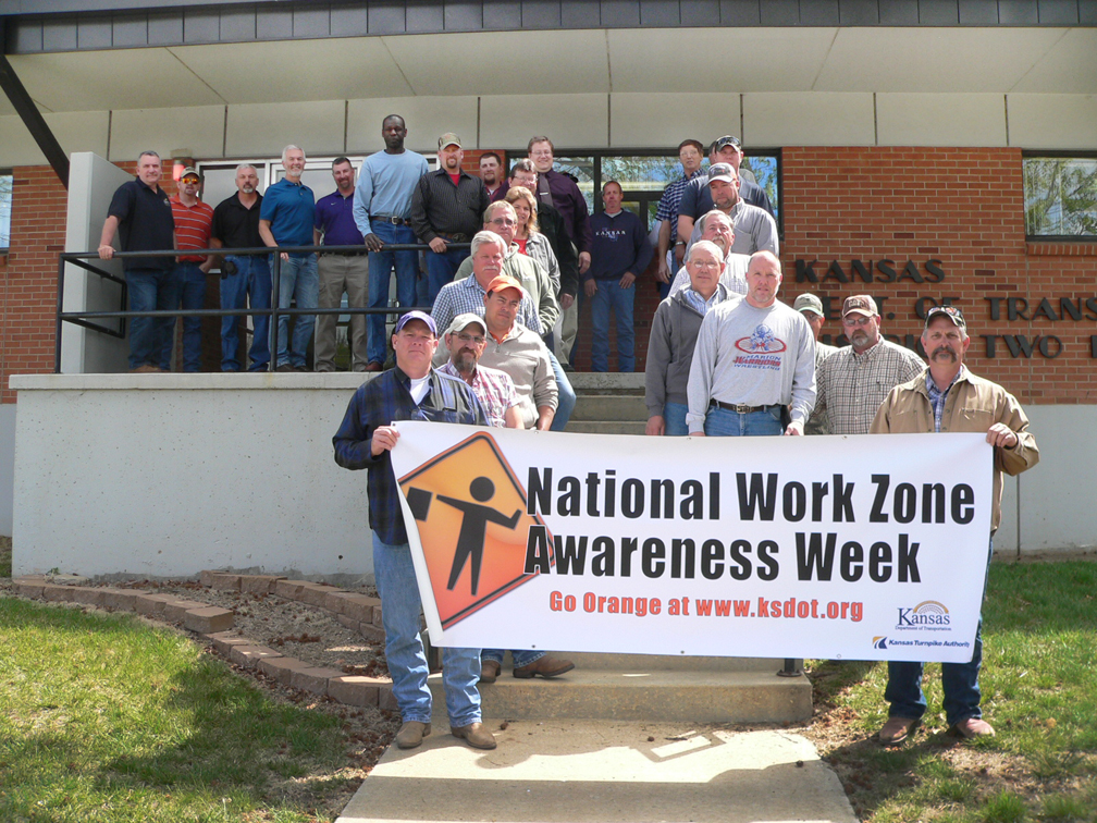 Work Zone Awareness Gathering With KDOT Workers