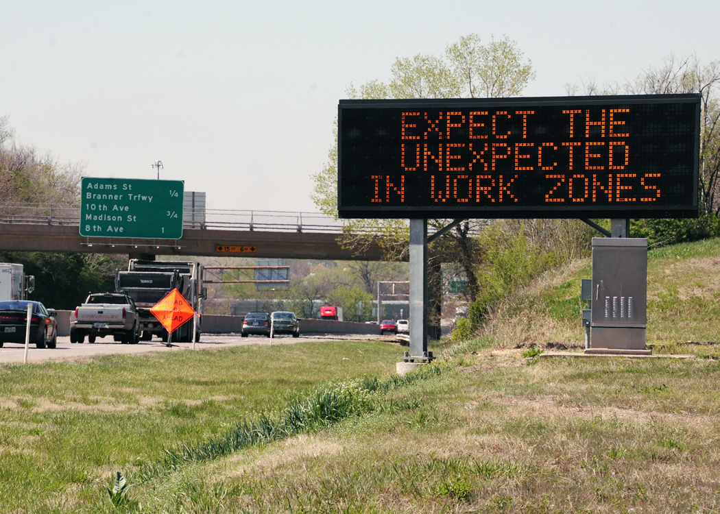 Work Zone Saftey Sign