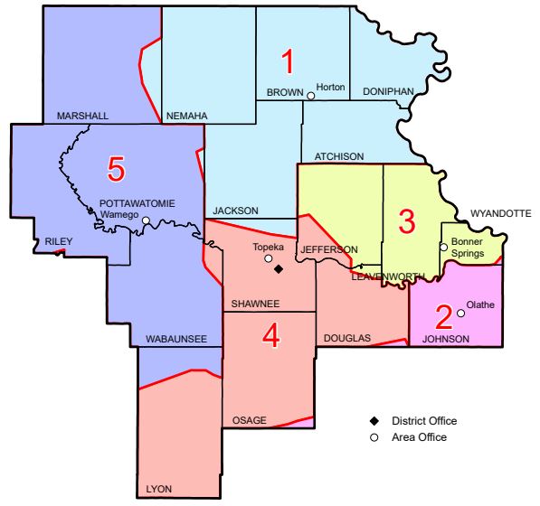 District 1 NE Kansas